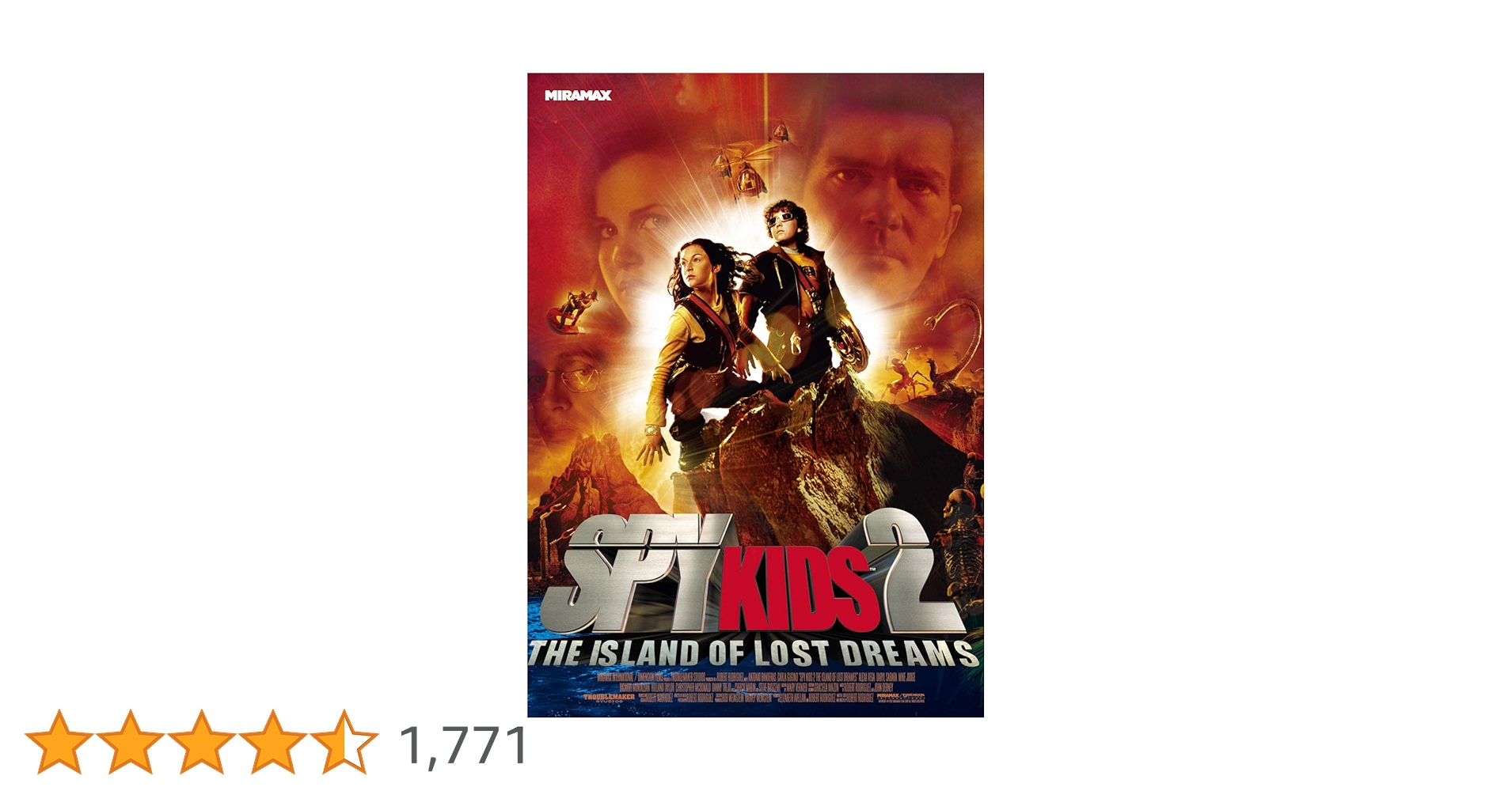 スパイキッズ2 映画フライヤー ロバート・ロドリゲス アントニオ・バンデラス スパイキッズ2 映画フライヤー ロバート・ロドリゲス アントニオ